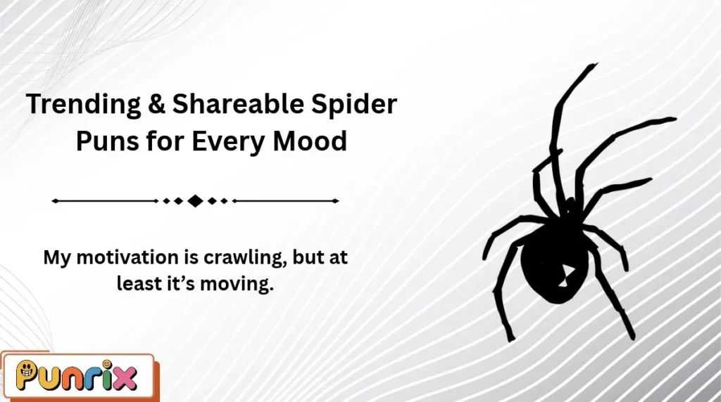 Trending & Shareable Spider Puns for Every Mood