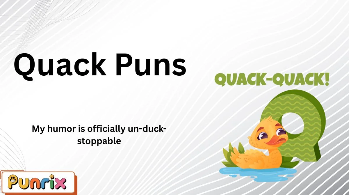 Quack Puns