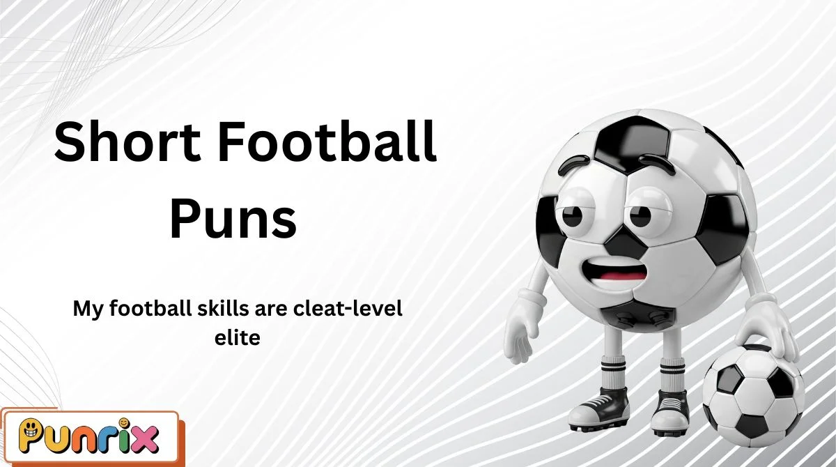 Short Football Puns