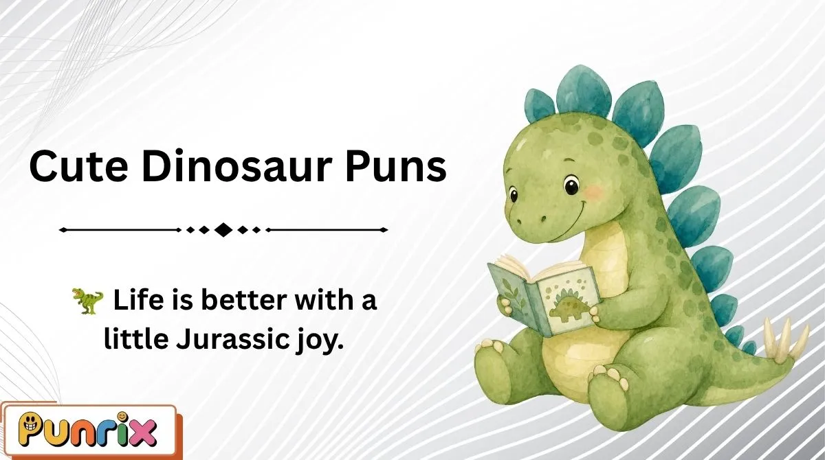 Cute Dinosaur Puns