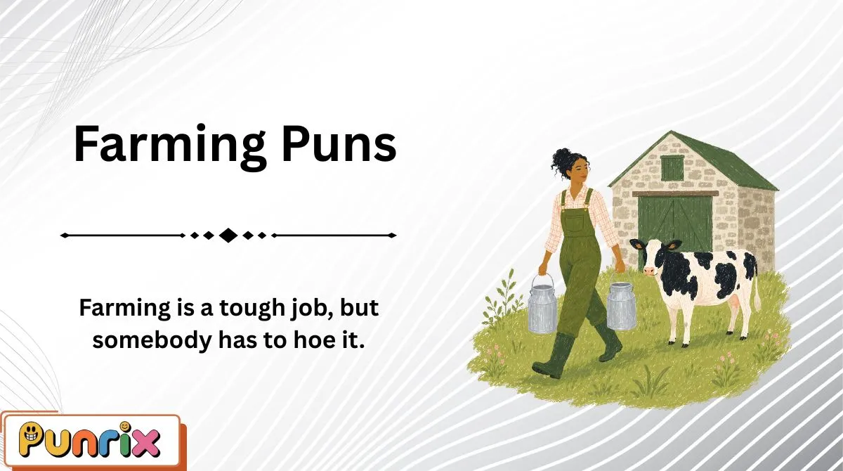 Farming Puns