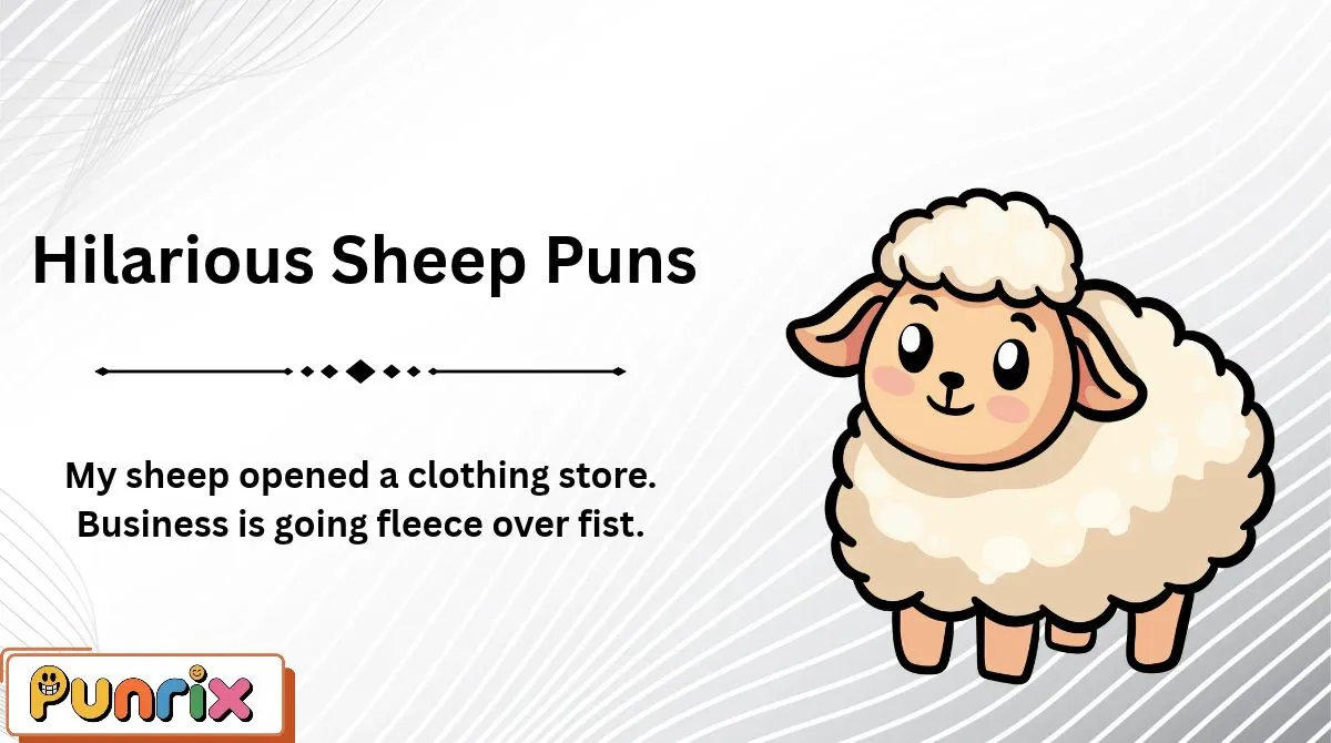 Hilarious Sheep Puns