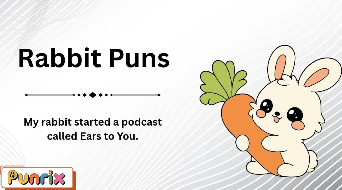 Rabbit Puns