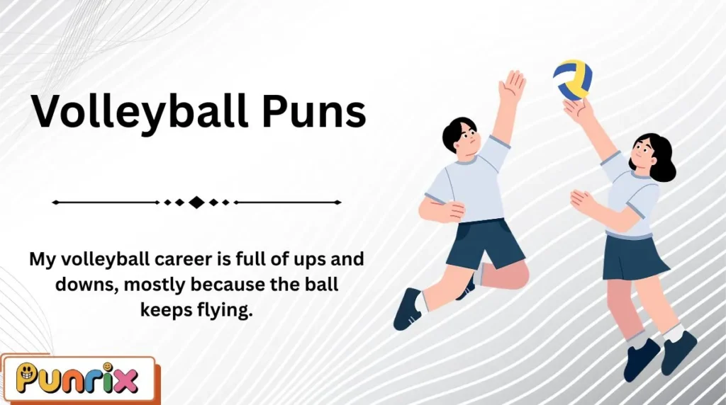 Volleyball Puns