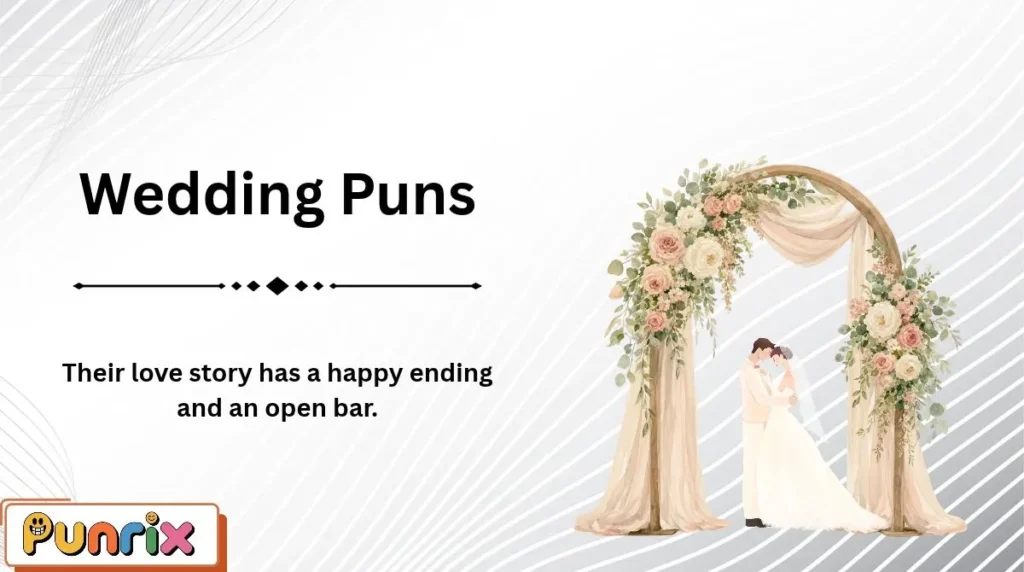 Wedding Puns